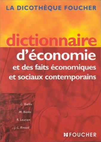 Dictionnaire d'économie