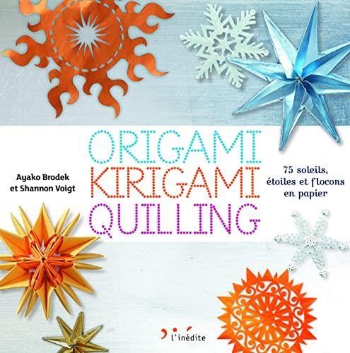 Origami, kirigami, quilling